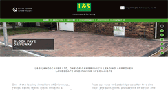 Desktop Screenshot of ls-landscapes.co.uk